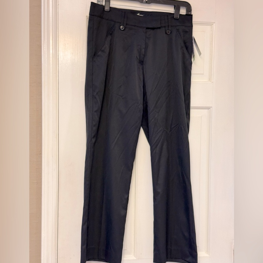 SWING‎ Classic Black Straight Leg Court Pants
